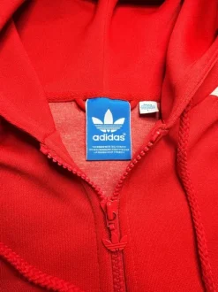 #112 | Adidas Originals| Sweatjacke | L | Rot | Adidas Firebird | Vintage