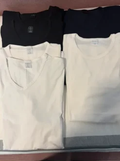 6 Herren Shirts Watson weiß und schwarz