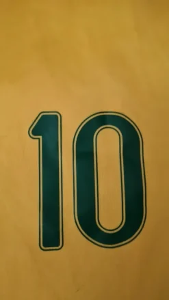 🇧🇷 Rarität Original Brasilien 2006 Trikot - Ronaldihno #10 - Top Zustand L