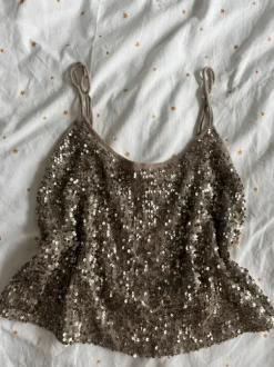 Abercrombie & Fitch Top Pailetten