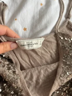 Abercrombie & Fitch Top Pailetten