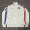 Adidas | Track Jacke | Olympique Lyon | M | Weiß | Vintage | 2000 | y2k
