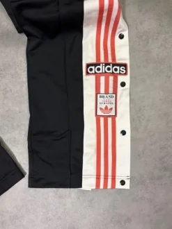 Adidas Adibreak Trackpants S Black/Orange Vintage Y2K