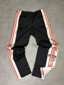 Adidas Adibreak Trackpants S Black/Orange Vintage Y2K
