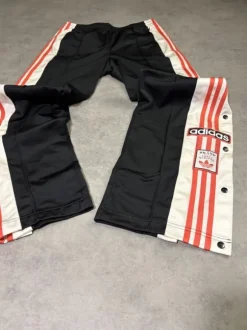 Adidas Adibreak Trackpants S Black/Orange Vintage Y2K