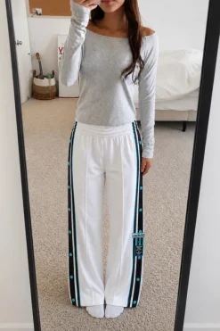Adidas Adibreak Trackpants |Vintage|2000s|white/blue|
