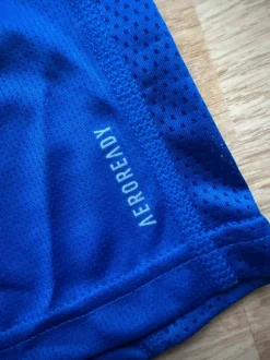 Adidas Aeroready Sportshirt S M L blau pink