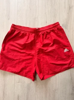 Adidas Badehose / Schwimmshorts - Rot - Gr. XL