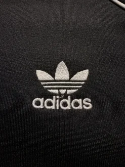 Adidas Firebird Trainingsjacke | Zipper | Sportlich | Größe S | Schwarz | Retro 90s