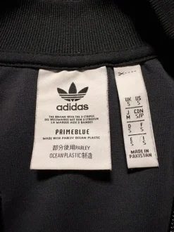 Adidas Firebird Trainingsjacke | Zipper | Sportlich | Größe S | Schwarz | Retro 90s