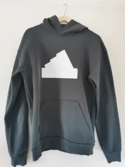 Adidas Hoodie/Kapuzenpulli grau