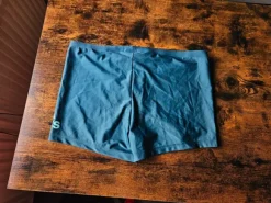 Adidas Logo Herren Boxer-Badehose Grün - L