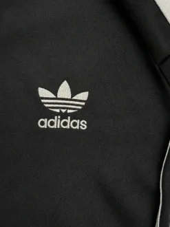 adidas Originals Firebird Trainingsjacke High Collar – Schwarz / Weiß – Trefoil – Größe S