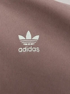 adidas Originals SST Trainingsanzug Set – Mauve / Rosa – Trefoil – Größe XS (Flecken)