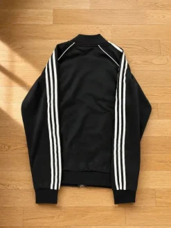 adidas Originals SST Trainingsjacke – Schwarz / Weiß – Trefoil – Größe L