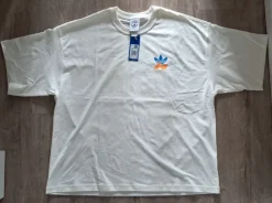adidas originals T Shirt oversized Lemon Stripes