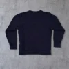 Adidas Oversized Sweatshirt Navy Blue Y2K Streetwear Vintage 90s 00s Crewneck Baggy Pullover Unisex