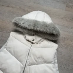 Adidas Respect Me Y2K Weste Weiß Grau Größe M