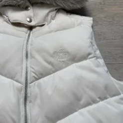 Adidas Respect Me Y2K Weste Weiß Grau Größe M