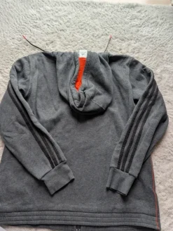 Adidas SIP Up Hoodie grau Gr 180
