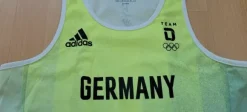 Adidas Top Tanktop Shirt Team Deutschland Germany Olympische Spiele Herren Gr. S neu