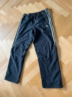 Adidas Track Pants Jogging Zwart Retro Y2K - Maat M | Vintage