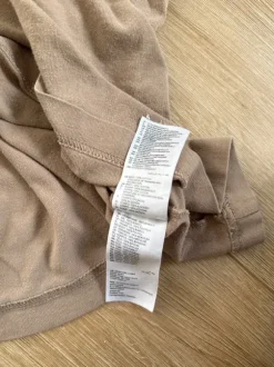 Adidas t-shirt shirt beige taupe M herren