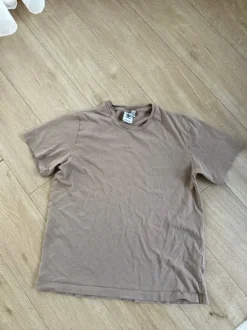 Adidas t-shirt shirt beige taupe M herren