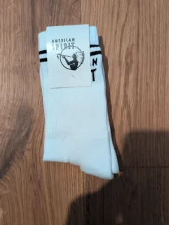 American Spirit Tennissocken Hipster Weiß 40-46