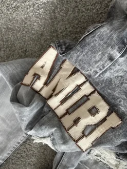 Amiri Jeans grau