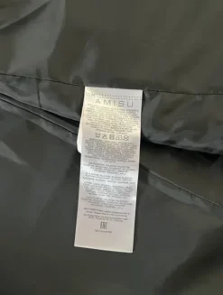 AMISU schwarzer Blazer mit Schulterpolstern
