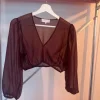 Angermaier Dirndlbluse rot Gr. 40