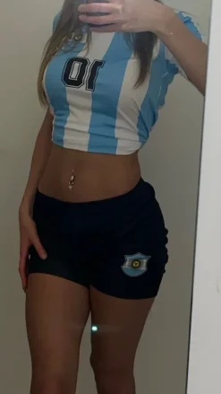 Argentina Trikot und shorts