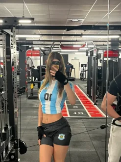 Argentina Trikot und shorts
