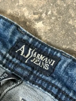Armani Jeans | GA | Blau | Neu | Größe- W33 | Vintage | Y2K | 2000s