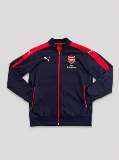 Arsenal Trainingsjacke | M | blau rot | slim fit | Puma |