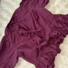 ASOS elegante Bluse lila mit schleifen gr.42 wie neu