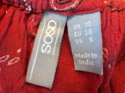 ASOS Playsuit mit Bandana-Muster – Gr. 38