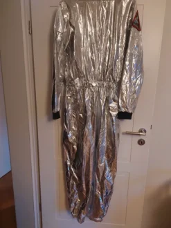 Astronaut Kostüm Silber Space