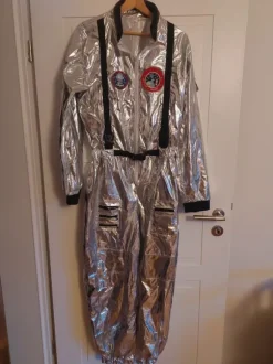 Astronaut Kostüm Silber Space