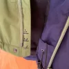 Auffällige grasgrüne Regenjacke Maier Sports