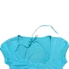 Babydoll TOP mit Neckholder Top in Türkis