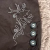 Badehose in Lederhosenoptik für Jungs