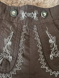 Badehose in Lederhosenoptik für Jungs