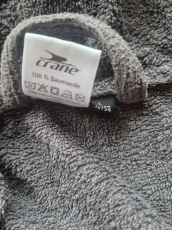 Bademantel grau