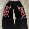 baggy jeans japan style Y2K denim streetwear large new