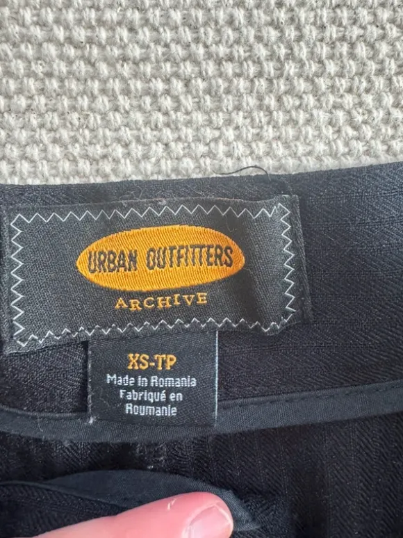 Baggy Stoffhose