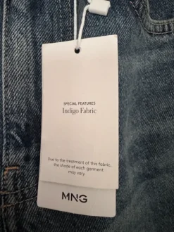 Balloon-Jeans mit mittlerer Bundhöhe