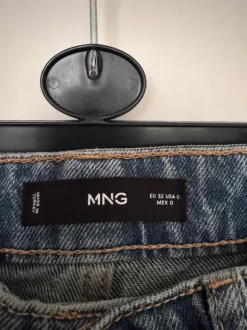 Balloon-Jeans mit mittlerer Bundhöhe