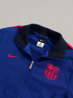 Barcelona Trainingsjacke | Vintage | Nike | M | slim fit | Blau Rot